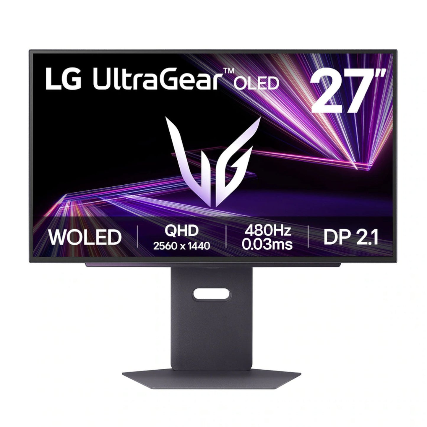 LG UltraGear 27" QHD OLED Gaming 480Hz 0,03ms-0