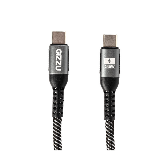 GIZZU 240W 480Mbps Type-C 2m Cable