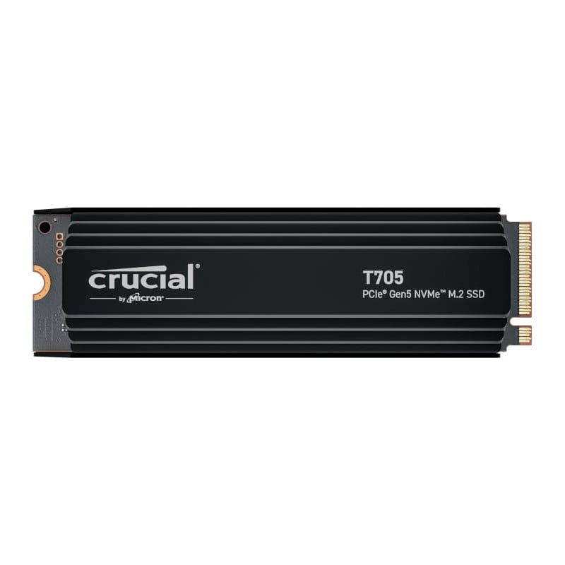 Crucial T705 4TB M.2 NVMe Gen5 with Heatsink NAND SSD-0