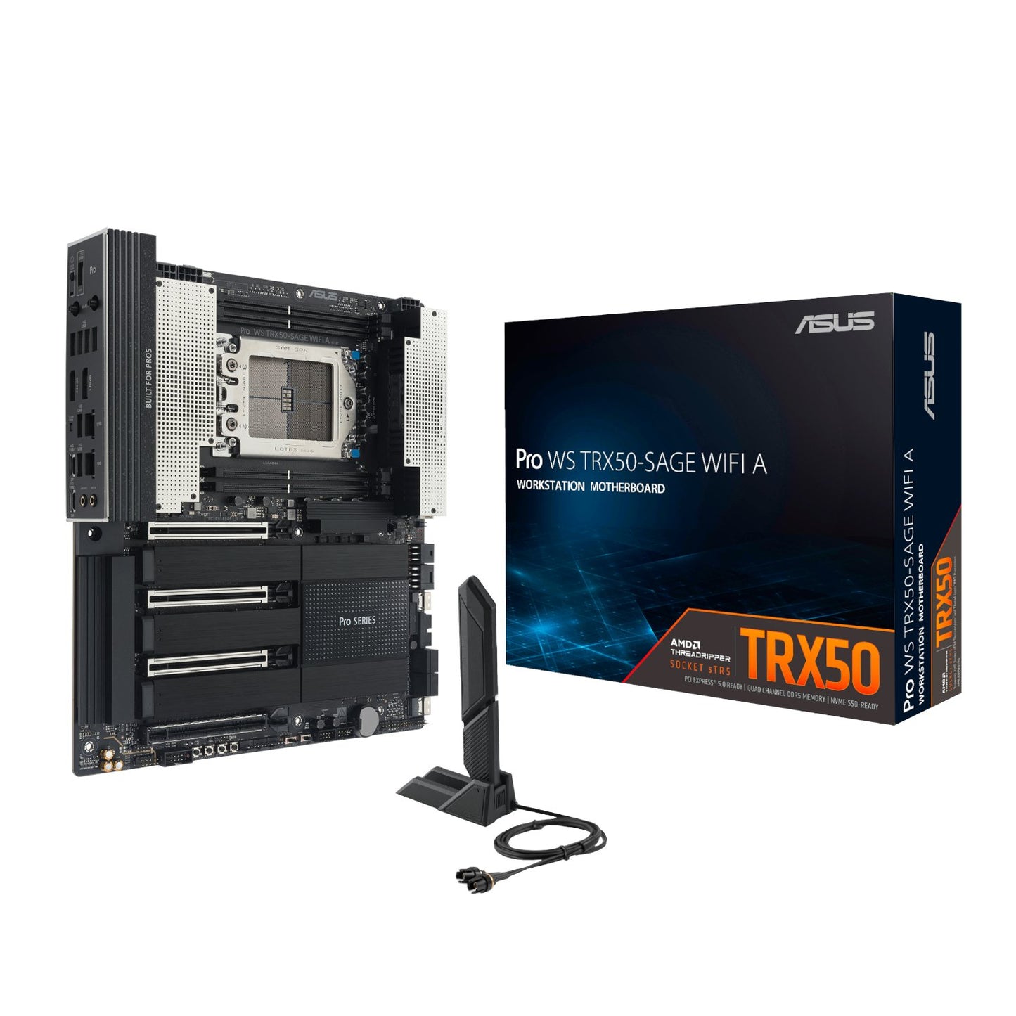 Asus Pro WS TRX50-SAGE WIFI A sTR5 CEB Motherboard-0