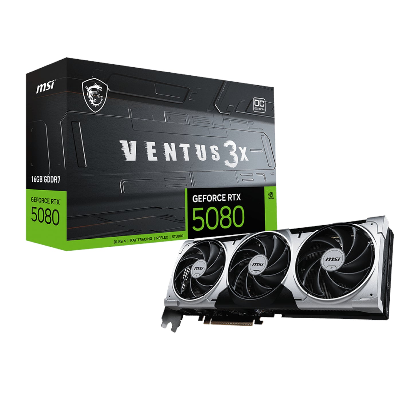 MSI GeForce RTX 5080 16G VENTUS 3X OC PLUS Graphics Card-0