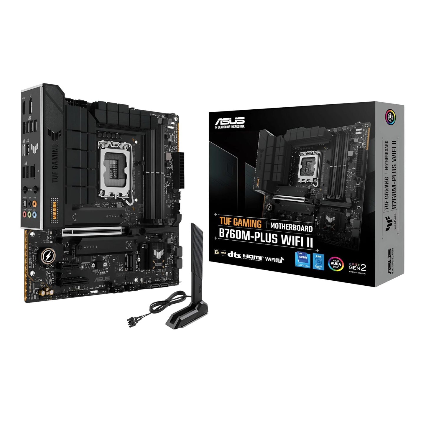 Asus TUF Gaming B760M-PLUS WIFI II - mATX Motherboard-0