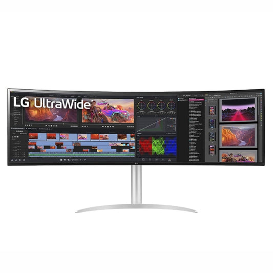 LG UltraWide 49" Dual-QHD IPS Curved Monitor 144Hz with USB-C incl Speakers-0