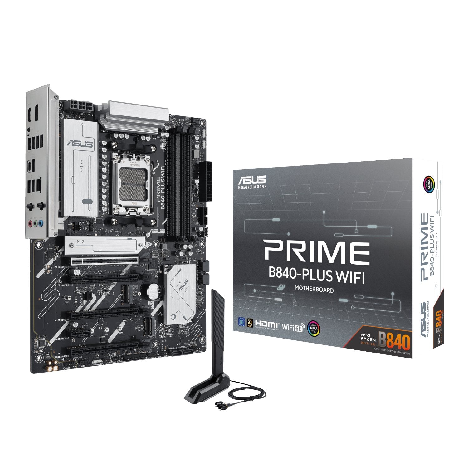 Asus PRIME B840-PLUS WIFI AMD AM5 ATX Gaming Motherboard-0