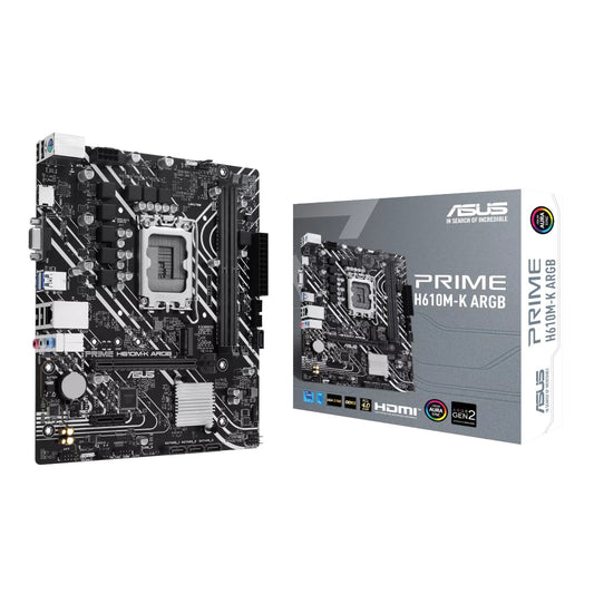 Asus PRIME H610M-K ARGB Intel LGA1700 M-ATX Motherboard-0