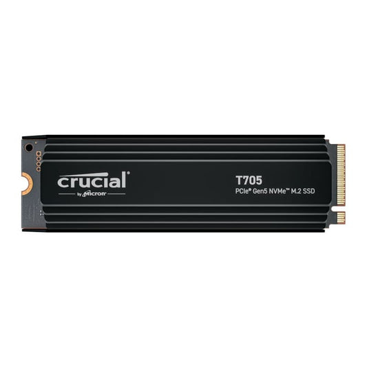 Crucial T705 1TB M.2 NVMe Gen5 with Heatsink NAND SSD-0