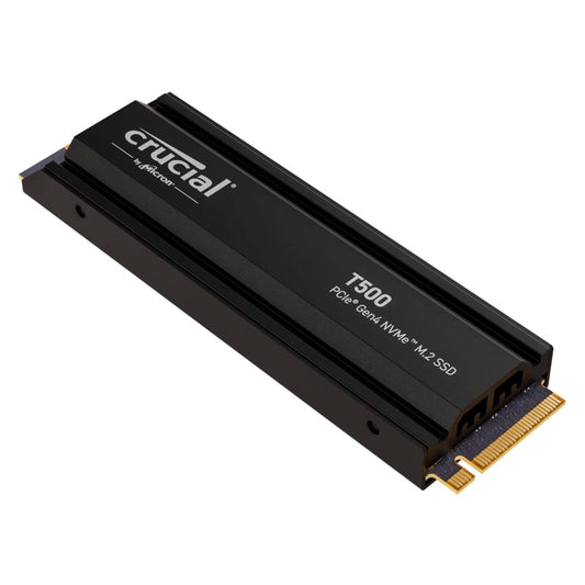 Crucial T500 2TB M.2 NVMe Gen4 with Heatsink NAND SSD-0