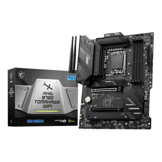 MSI MAG B760 TOMAHAWK WIFI DDR5 Intel LGA1700 ATX Gaming Motherboard-0
