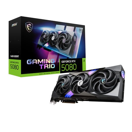 MSI GeForce RTX 5080 GAMING TRIO OC 16G Graphics Card-0