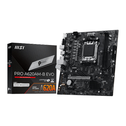 MSI PRO A620AM-B EVO AM5 M-ATX Motherboard-0