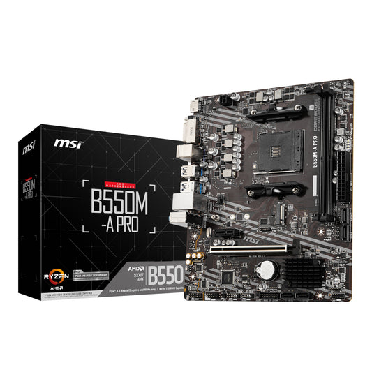 MSI B550M-A Pro AM4 M-ATX Motherboard-0