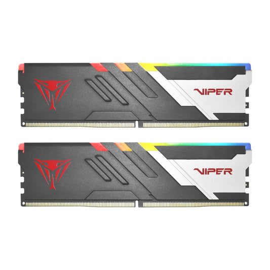 Patriot Viper Venom 64GB Kit (2x32GB) 6000MHz DDR5 Desktop Gaming Memory RGB-0