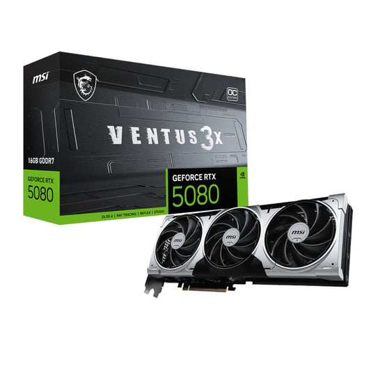 MSI GeForce RTX 5080 16G VENTUS 3X OC PLUS Graphics Card-0