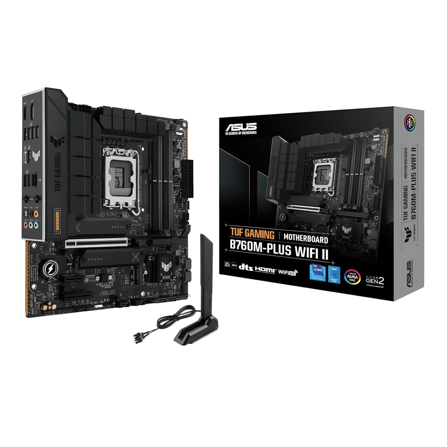 Asus TUF Gaming B760M-PLUS WIFI II - mATX Motherboard-0