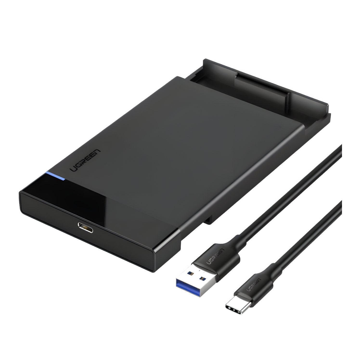 UGREEN USB Type-C 2.5" SATA III External Hard Drive Enclosure-0