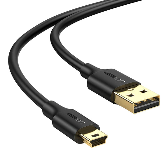UGREEN US132 USB to Mini USB 2.0, 450Mbps SuperSpeed Cable - 2m-0
